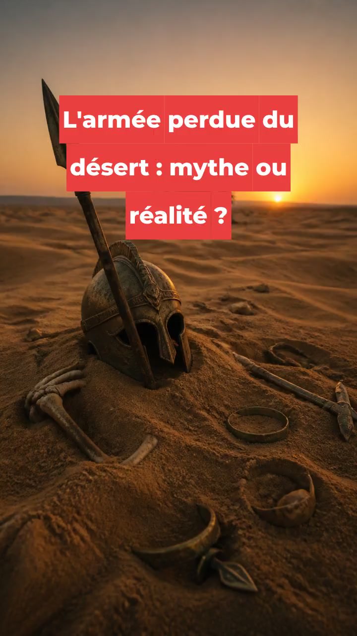L'armée perdue du désert : mythe ou réalité ?