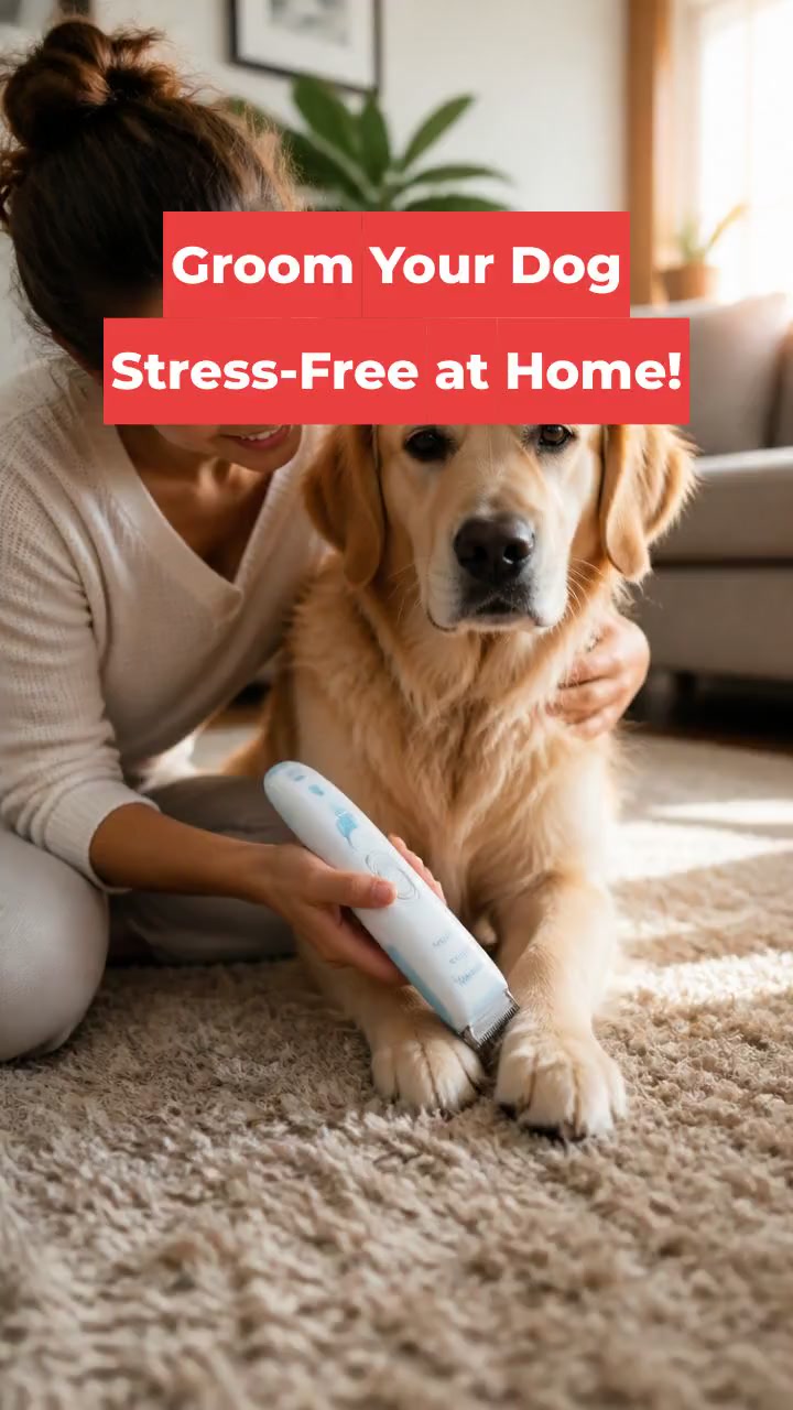 Groom Your Dog Stress-Free at Home!