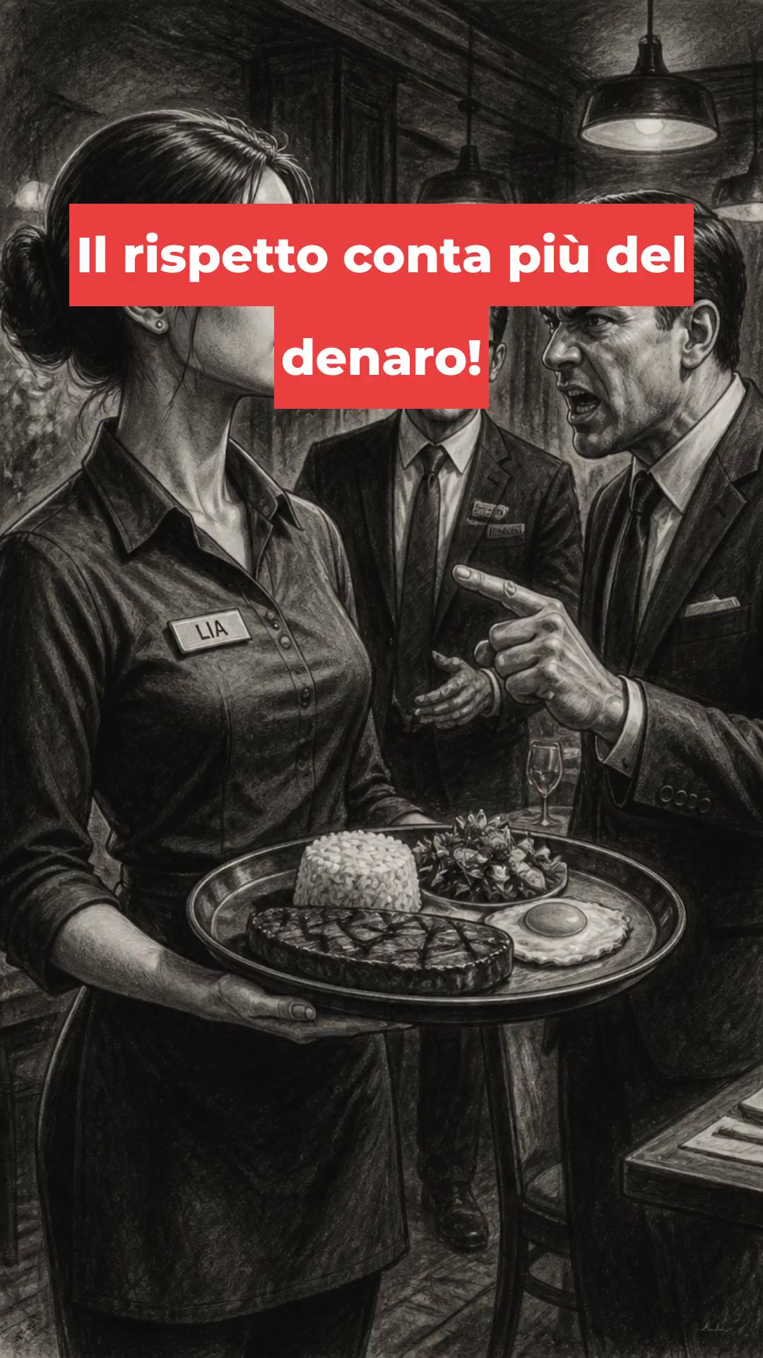 Il rispetto conta più del denaro!
