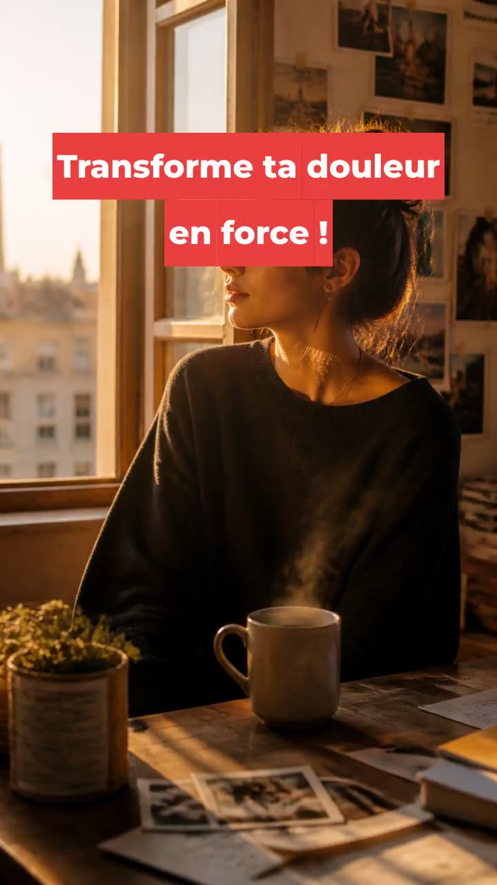 Transforme ta douleur en force !