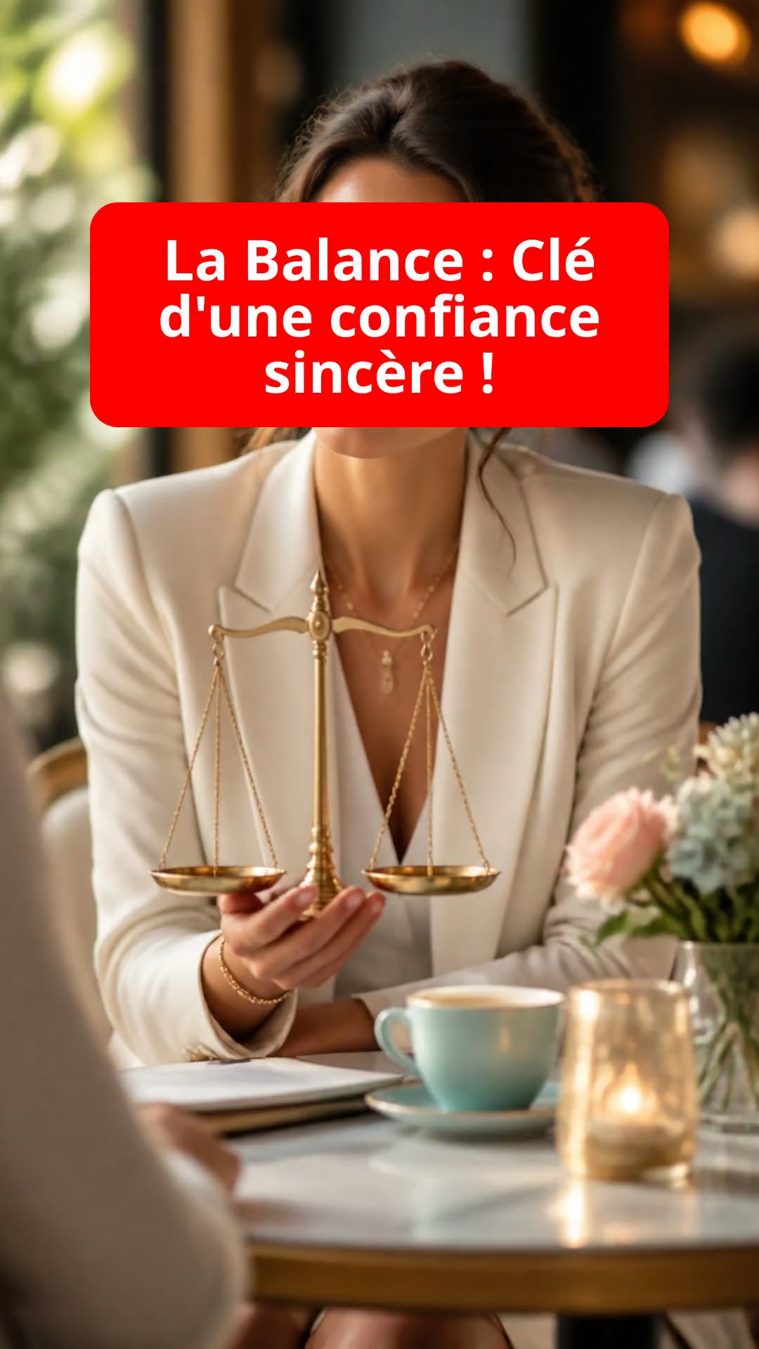 La Balance : Clé d'une confiance sincère !