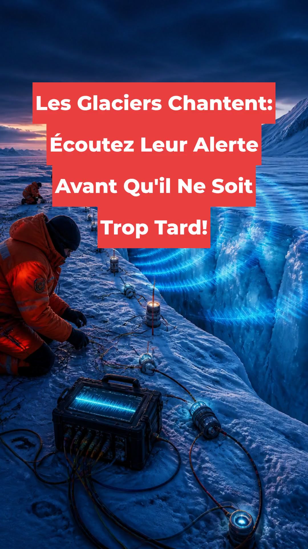 Les Glaciers Chantent: Écoutez Leur Alerte Avant Qu'il Ne Soit Trop Tard!