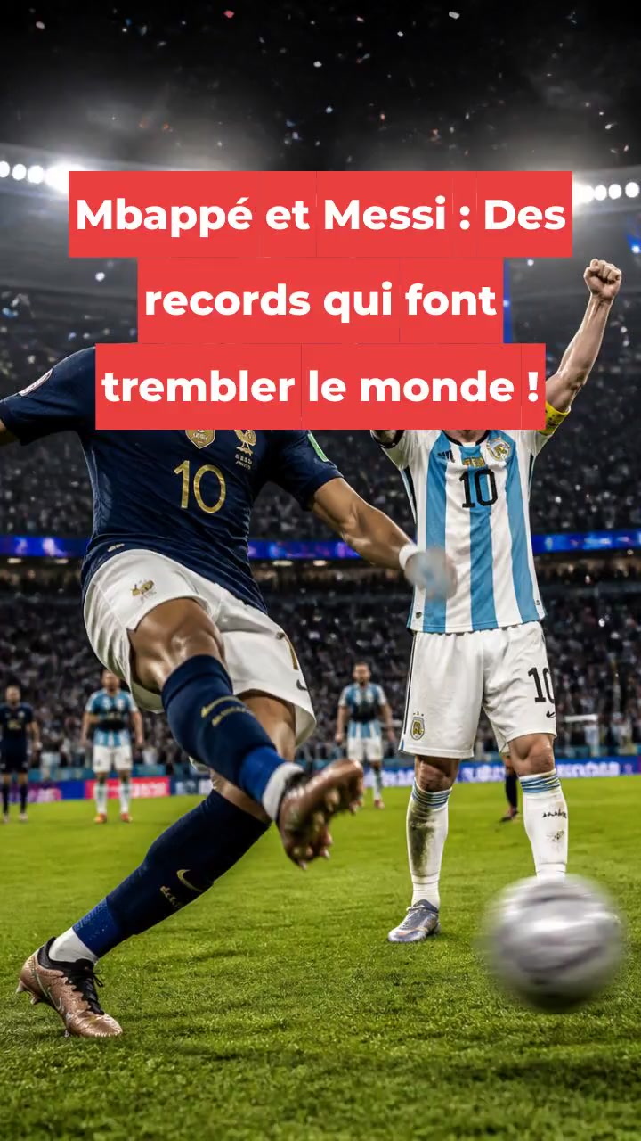 Mbappé vs Messi : La Course aux Records est Lancée !