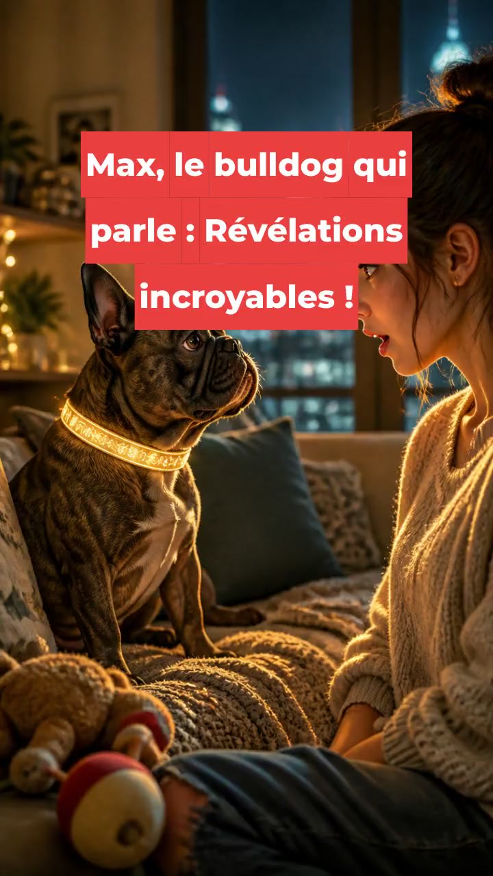 Max, le bulldog qui parle : Révélations incroyables !