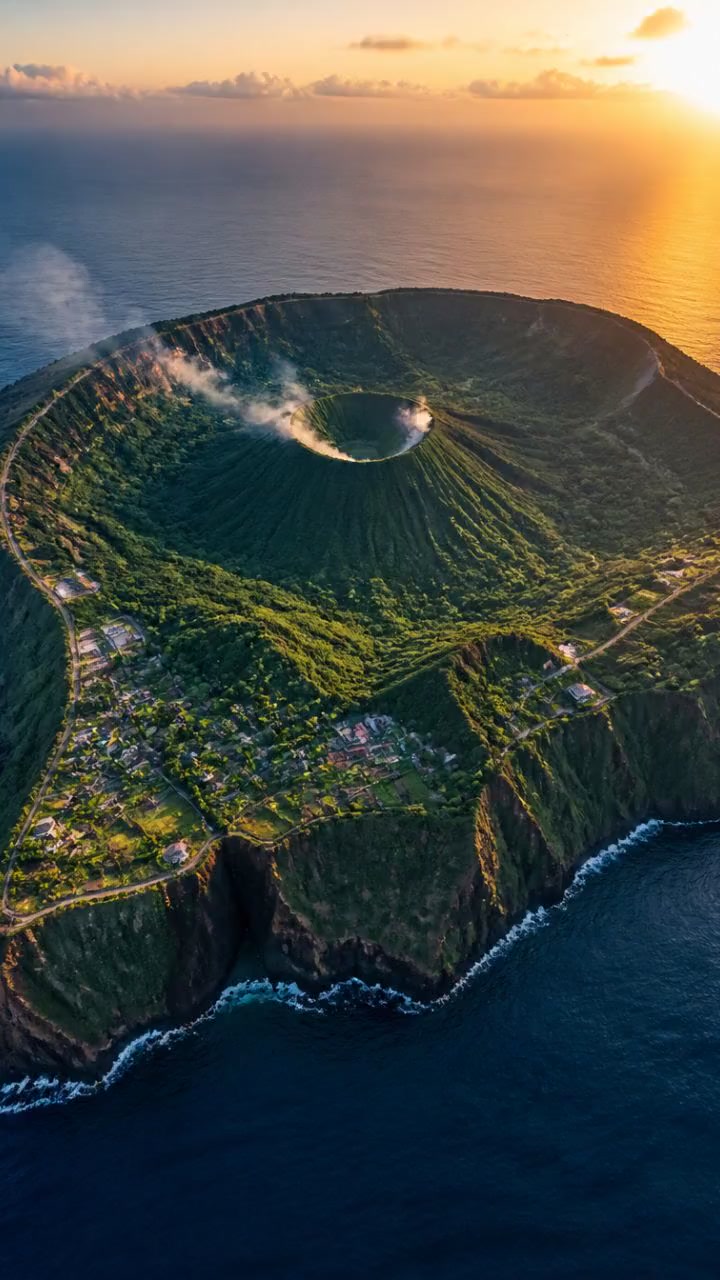 Inside a Volcano: A Hidden Forest in the Pacific!