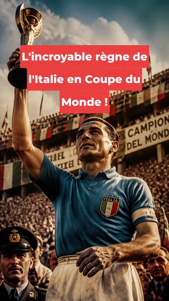 L'incroyable règne de l'Italie en Coupe du Monde !