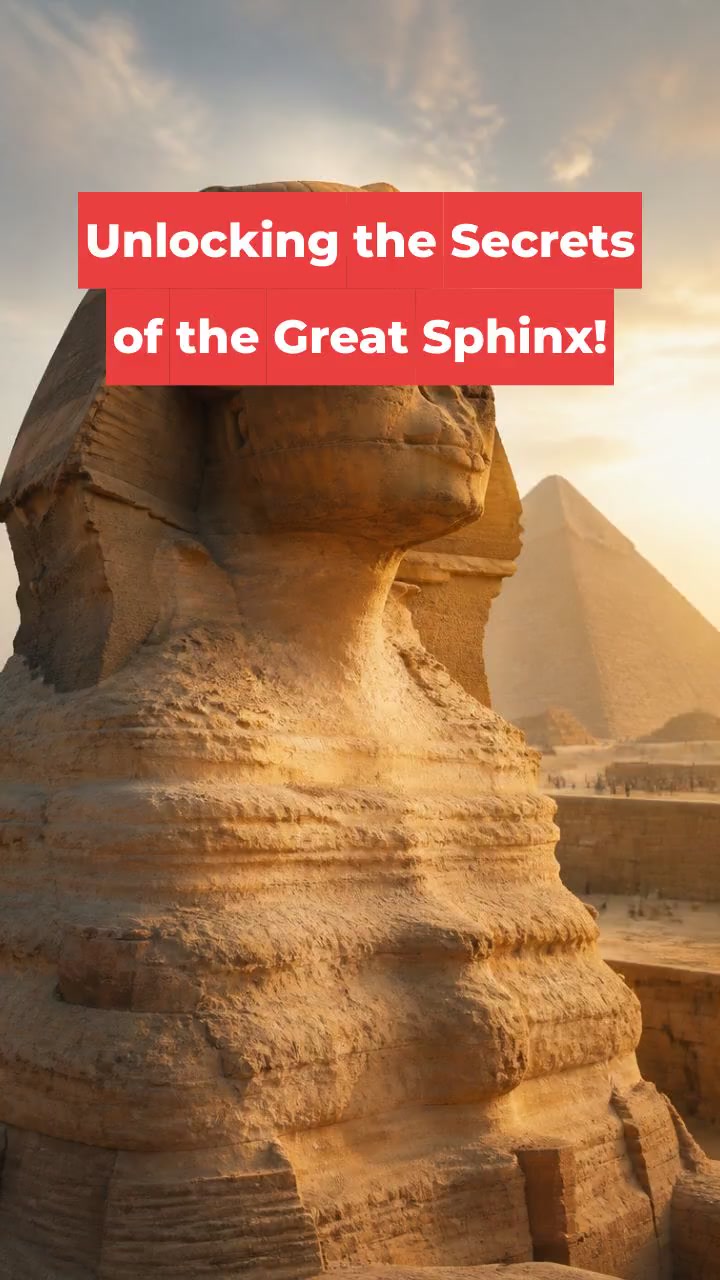 Unlocking the Secrets of the Great Sphinx!