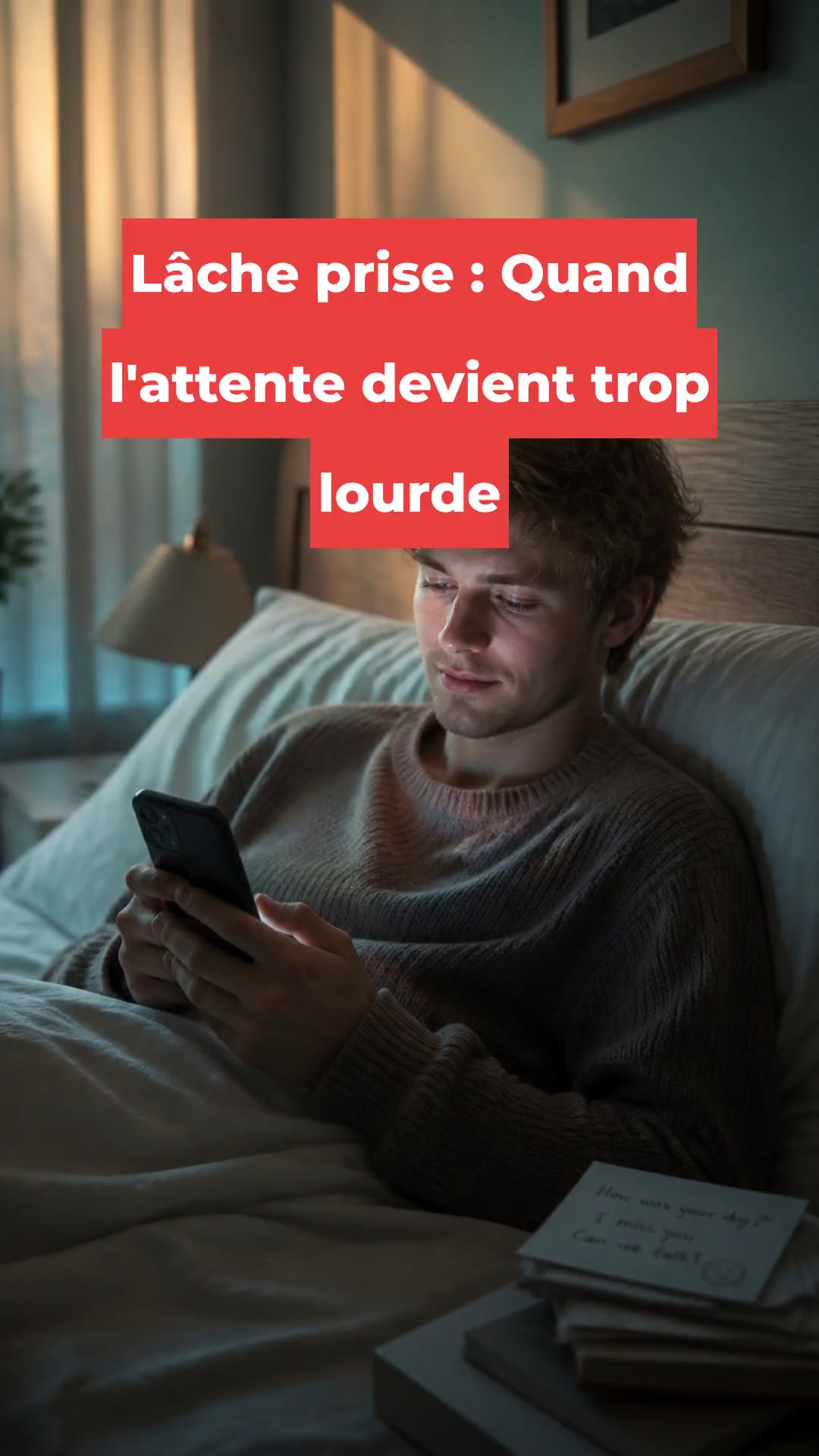 Lâche prise : Quand l'attente devient trop lourde