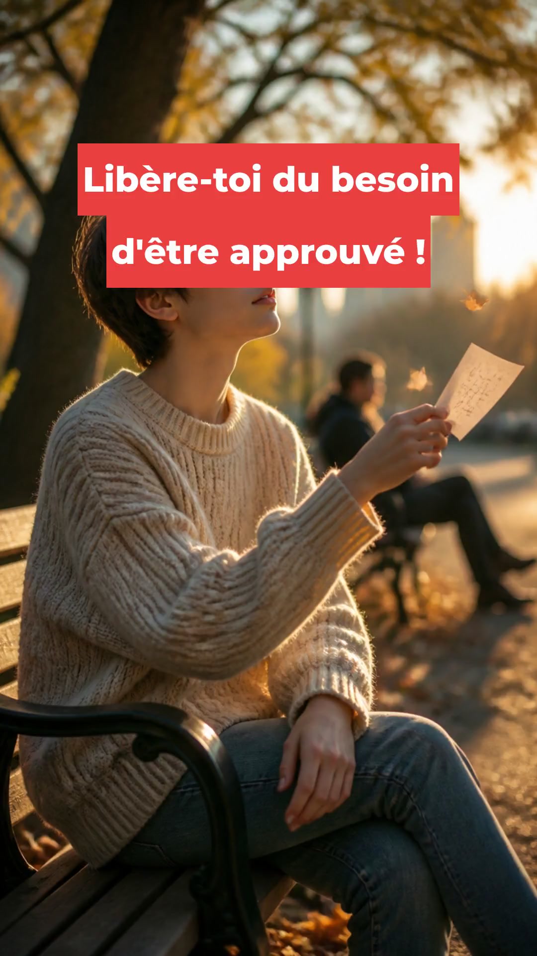 Libère-toi du besoin d'être approuvé !