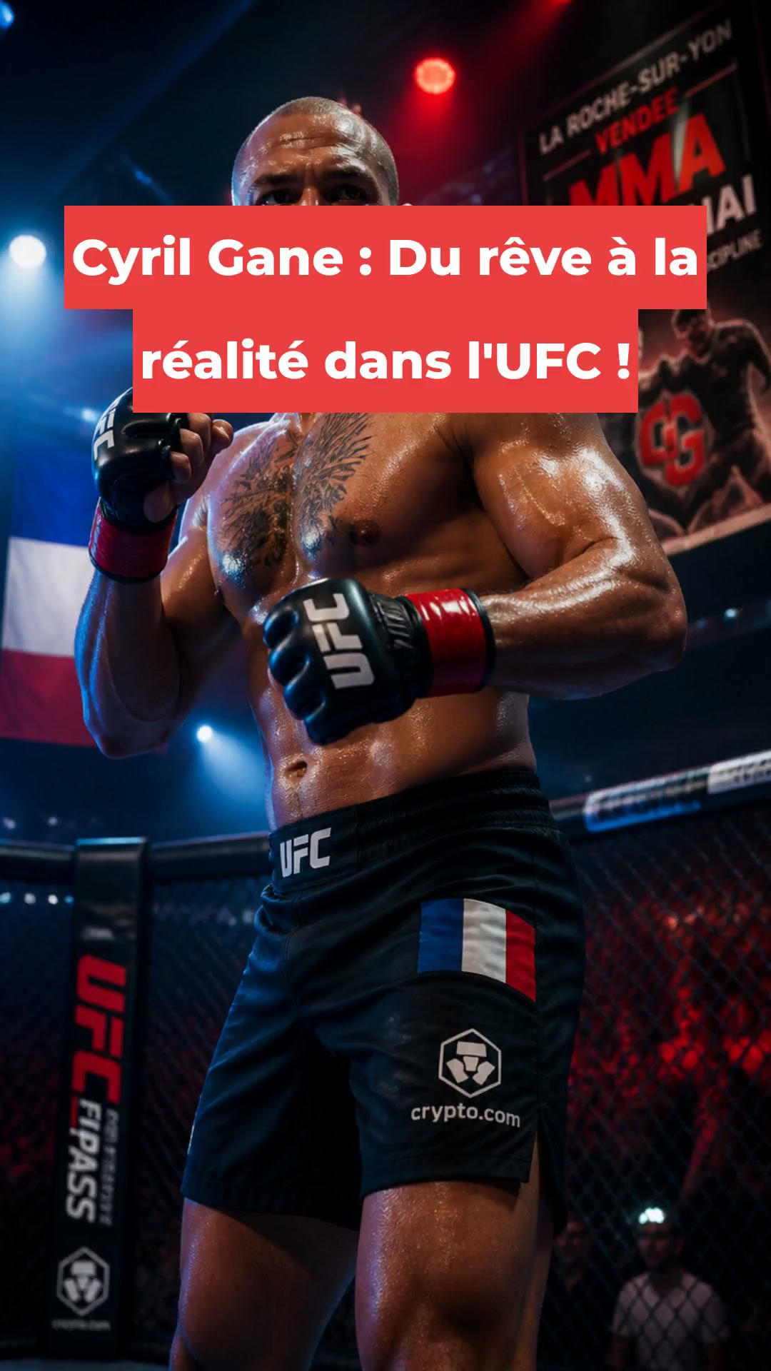 Cyril Gane : Du rêve à la réalité dans l'UFC !