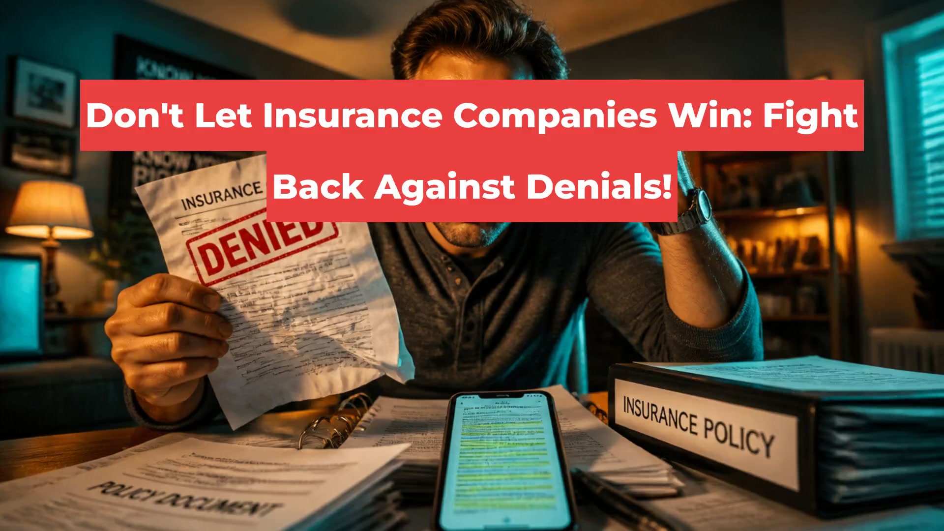 Don't Let Insurance Companies Win: Fight Back Against Denials!