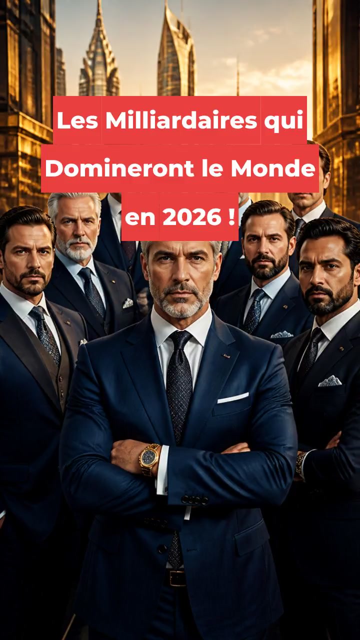 Les Milliardaires qui Domineront le Monde en 2026 !