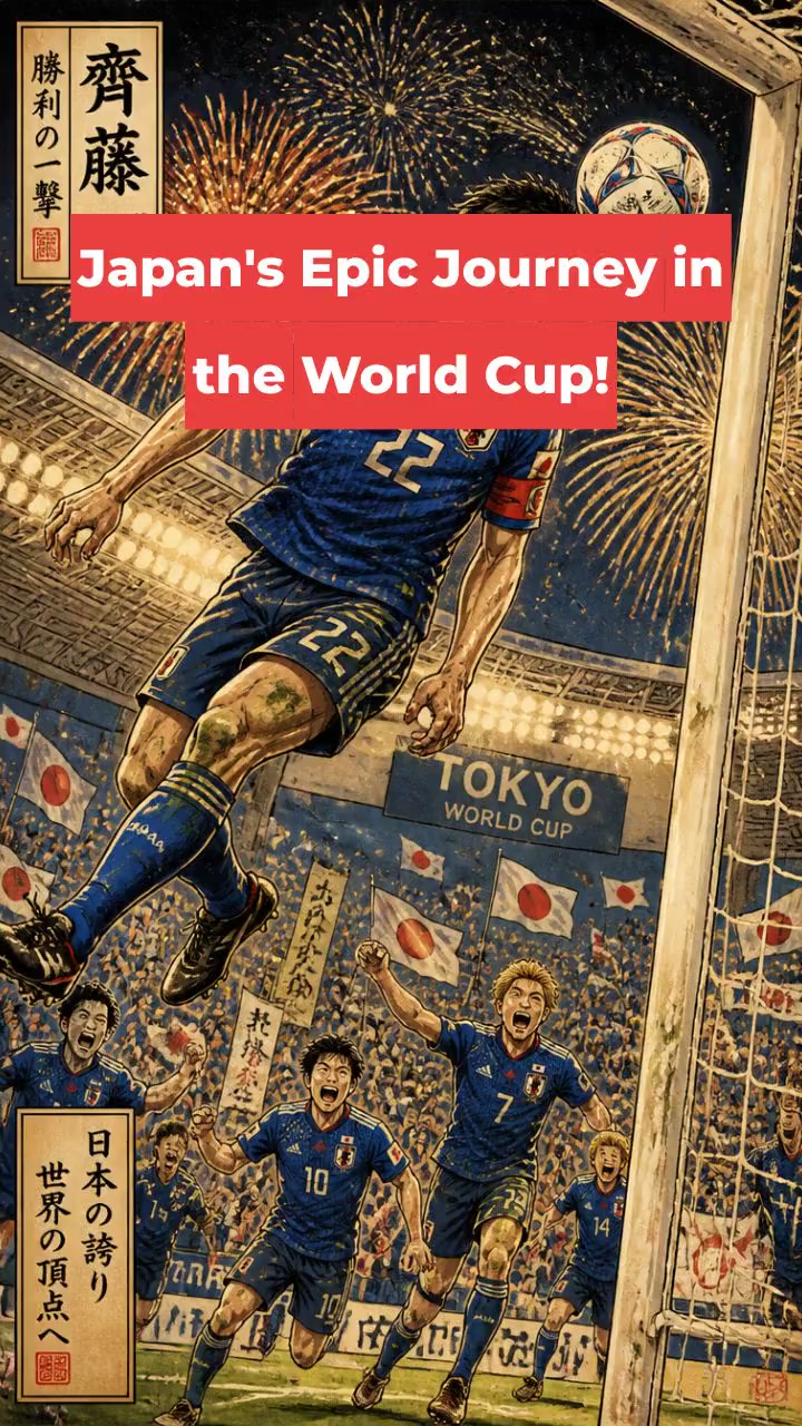 Japan's Epic Journey in the World Cup!