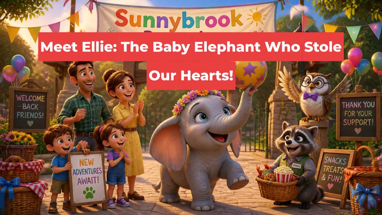 Meet Ellie: The Baby Elephant Who Stole Our Hearts!
