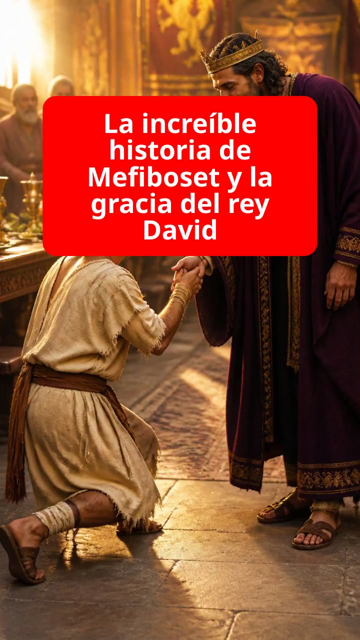 La increíble historia de Mefiboset y la gracia del rey David