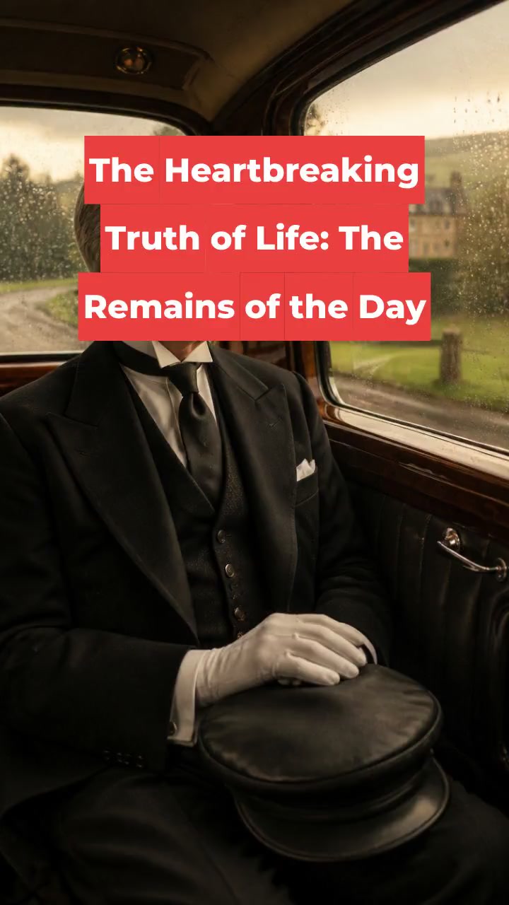 The Heartbreaking Truth of Life: The Remains of the Day