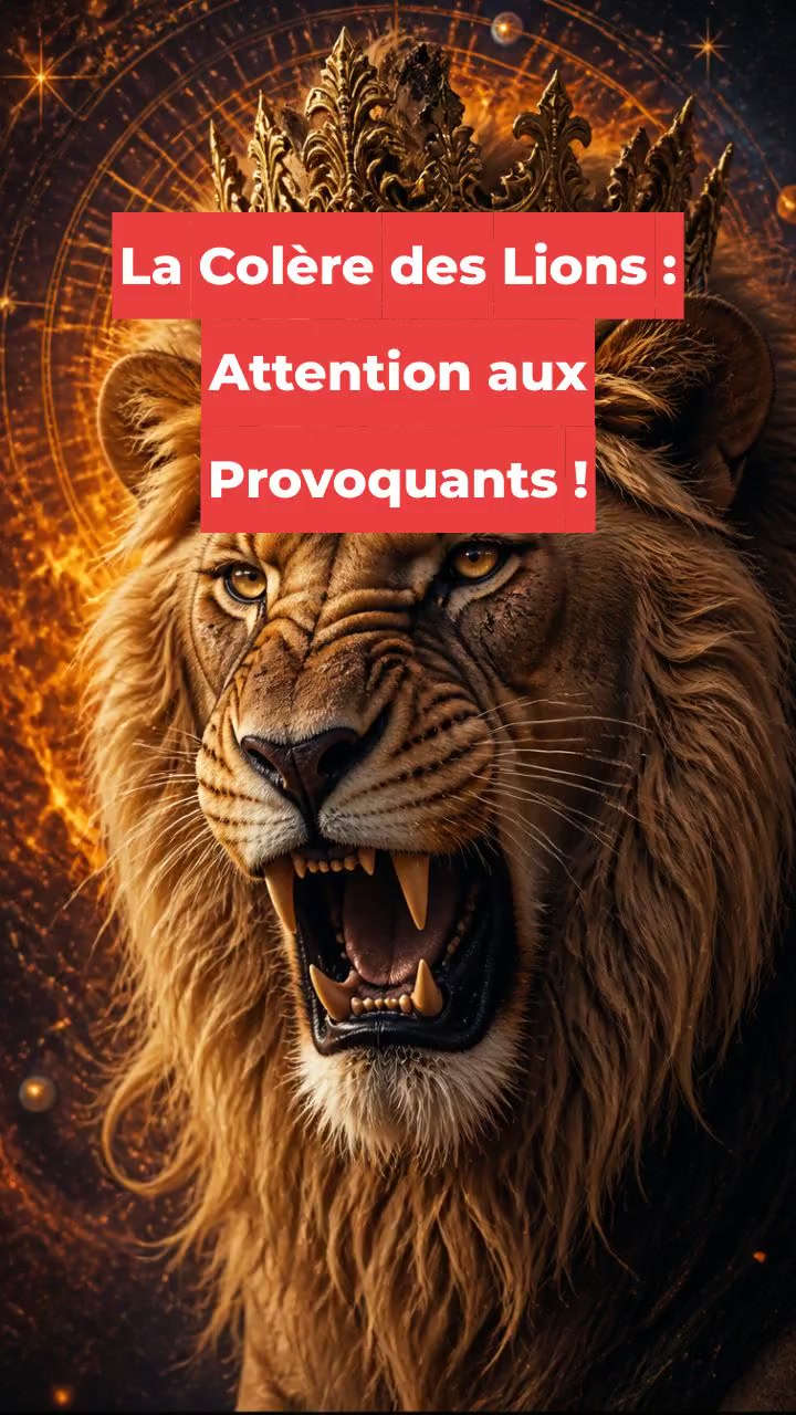 La Colère des Lions : Attention aux Provoquants !