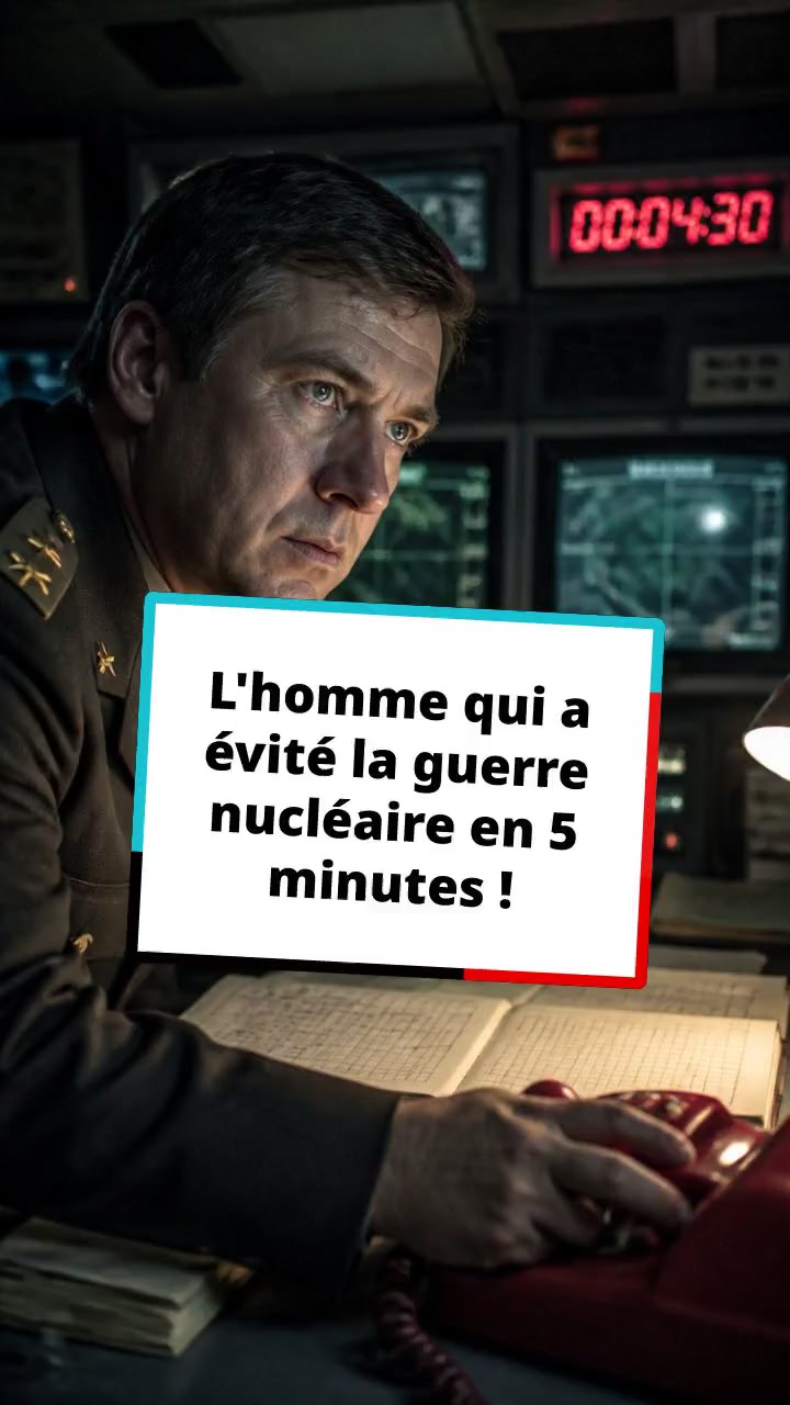 L'homme qui a évité la guerre nucléaire en 5 minutes !