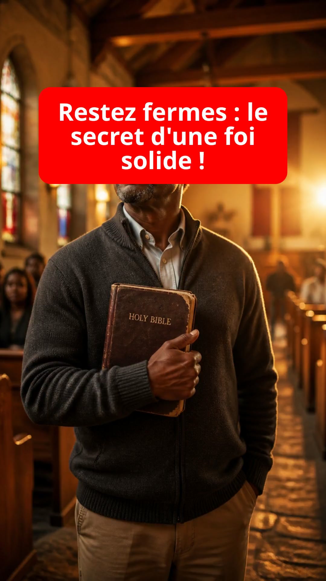 Restez fermes : le secret d'une foi solide !