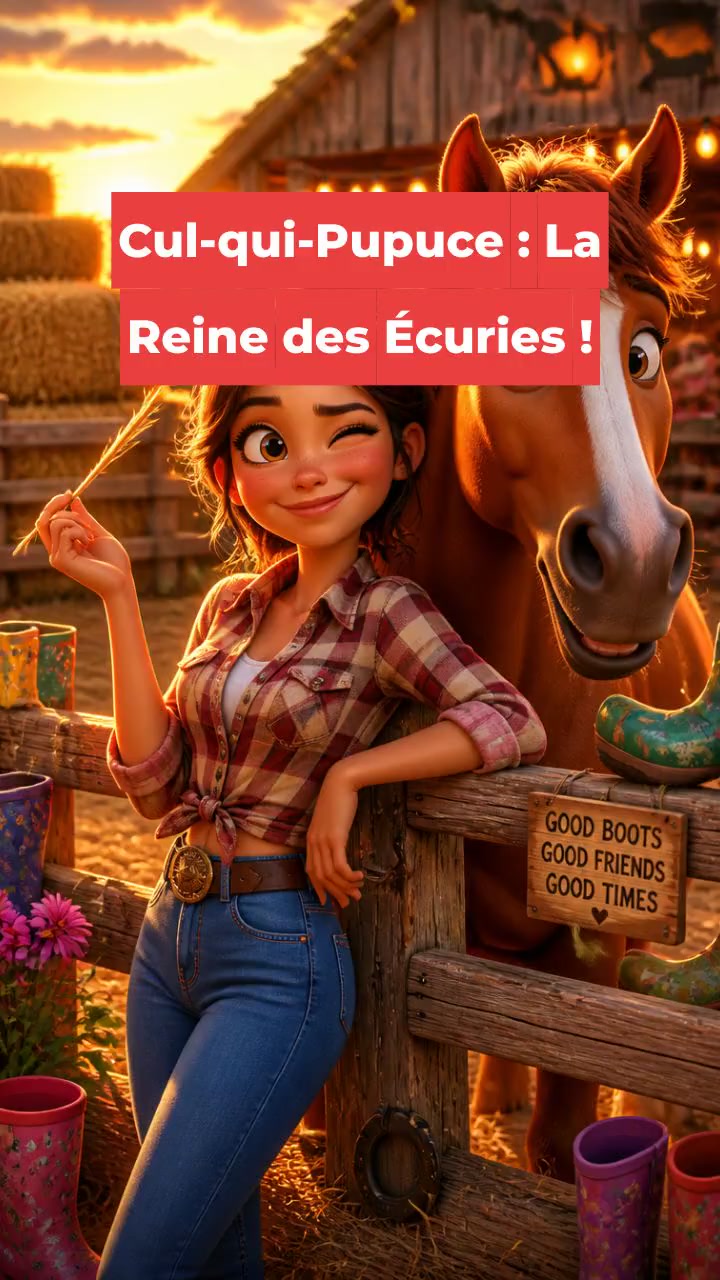 Cul-qui-Pupuce : La Reine des Écuries !
