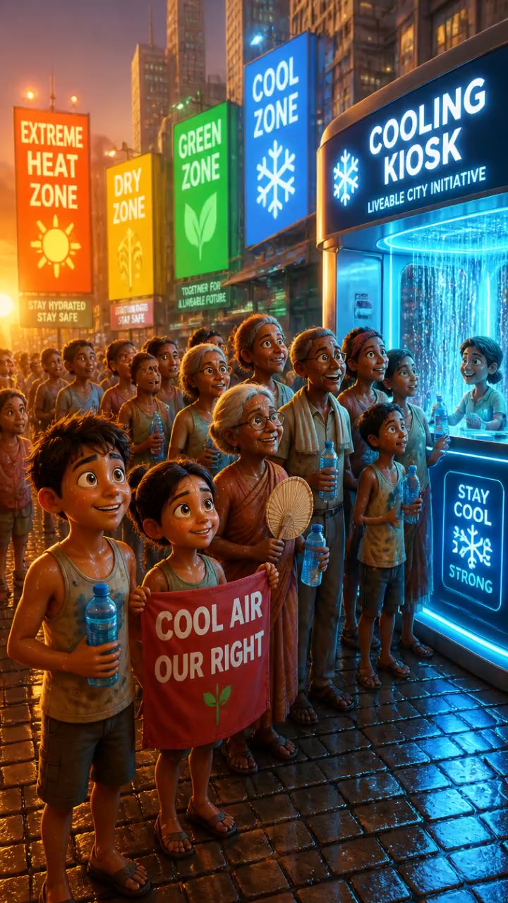 La Révolte Climatique : Un Futur de Fraîcheur pour Tous !