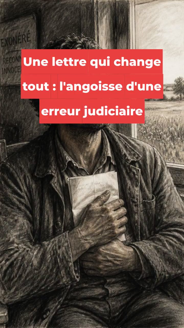 Une lettre qui change tout : l'angoisse d'une erreur judiciaire
