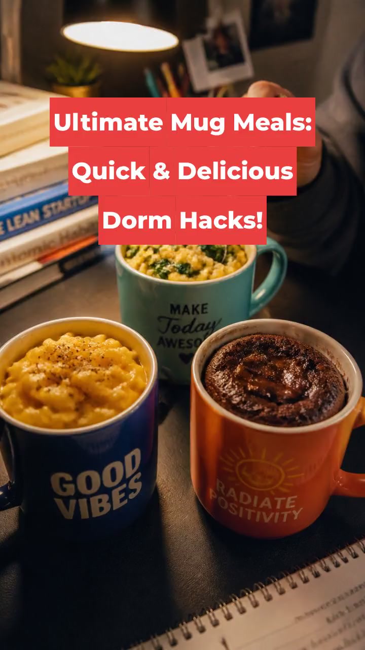 Ultimate Mug Meals: Quick & Delicious Dorm Hacks!