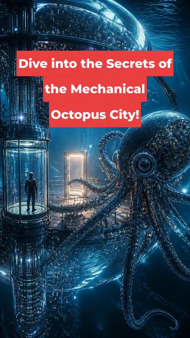 Dive into the Secrets of the Mechanical Octopus City!