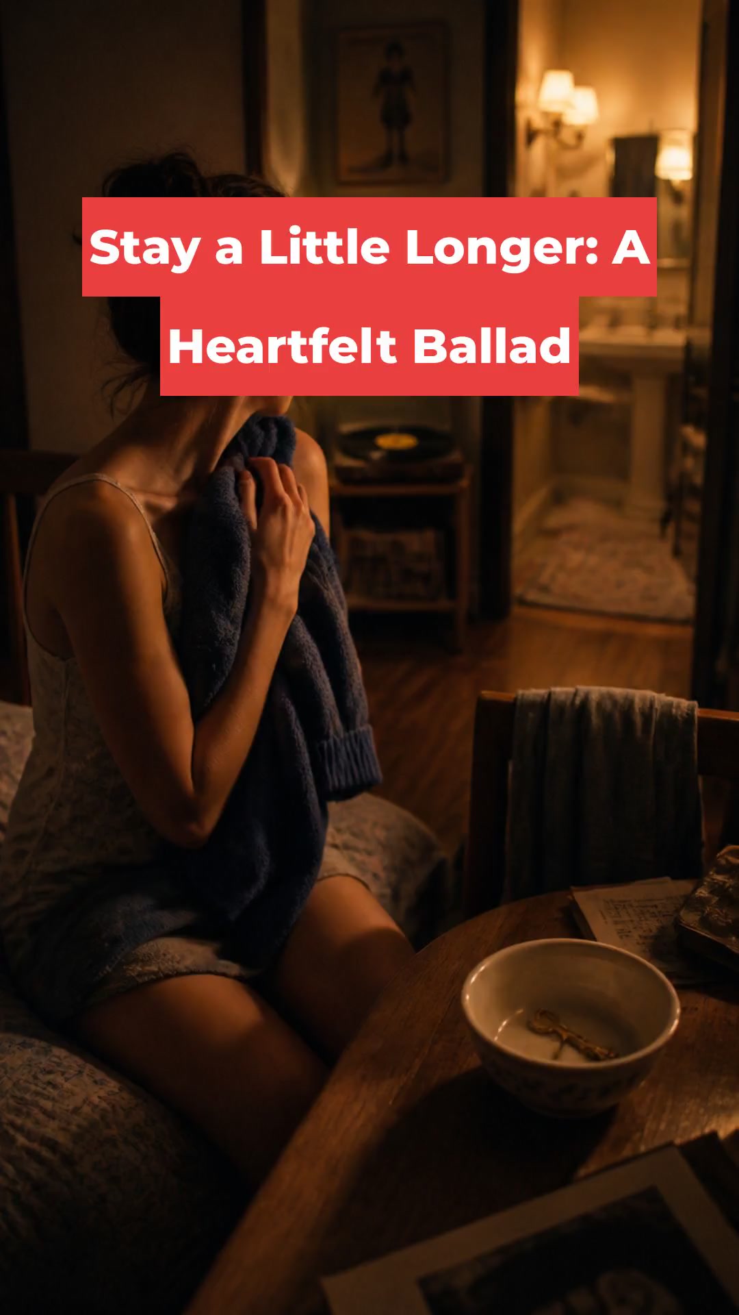 Stay a Little Longer: A Heartfelt Ballad