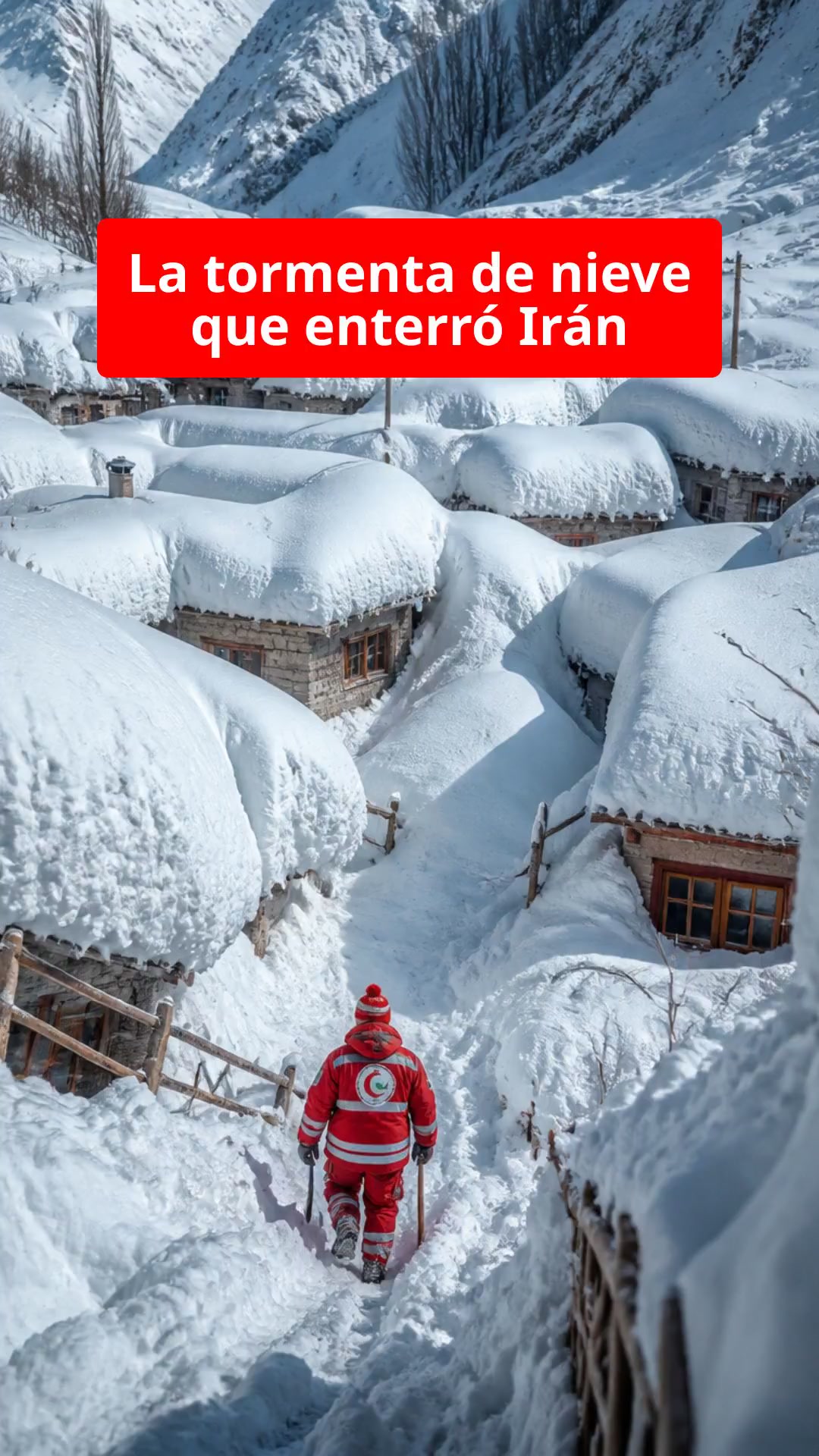La tormenta de nieve que enterró Irán: ¡Un desastre mortal!
