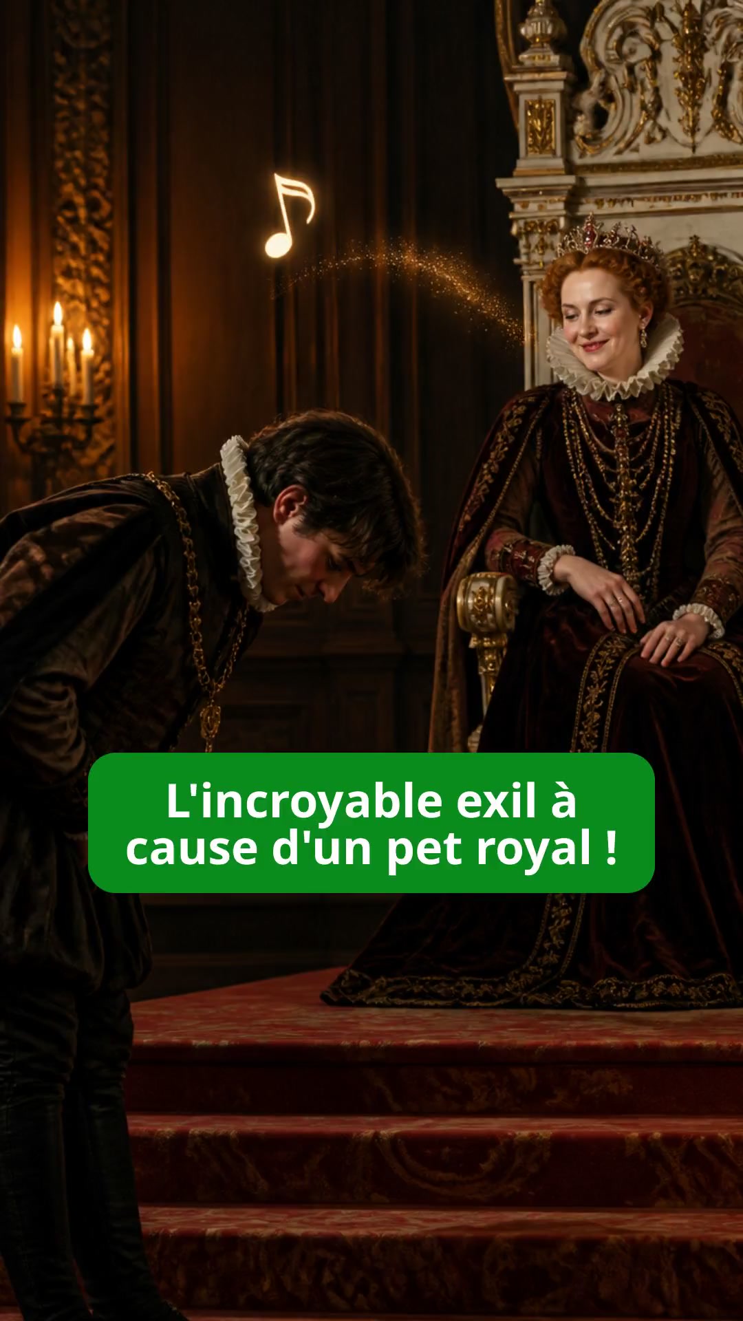 L'incroyable exil à cause d'un pet royal !