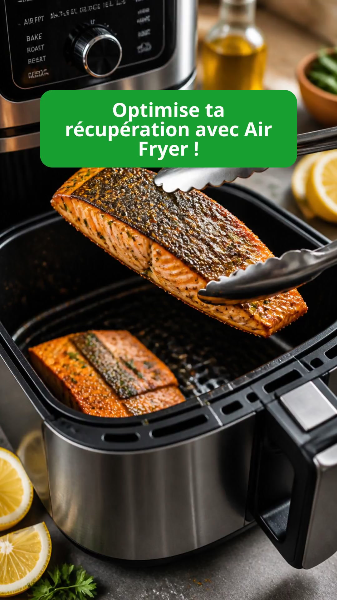 Optimise ta récupération avec Air Fryer !