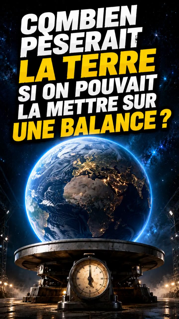 Le poids mystérieux de la Terre révélée!