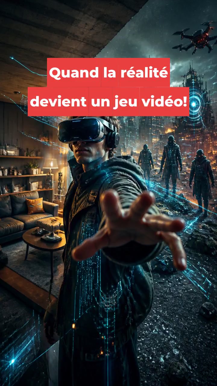 Quand la réalité devient un jeu vidéo!