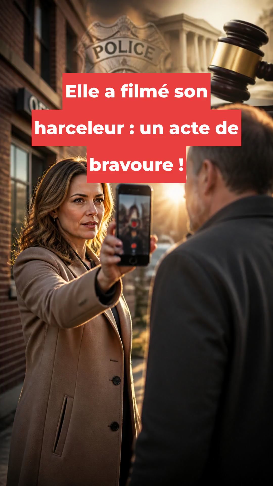 Elle a filmé son harceleur : un acte de bravoure !