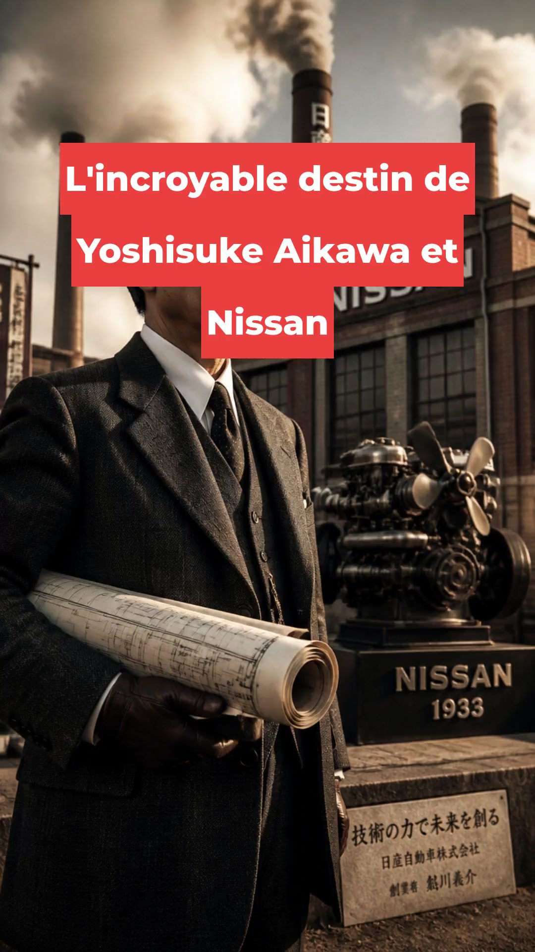 L'incroyable destin de Yoshisuke Aikawa et Nissan