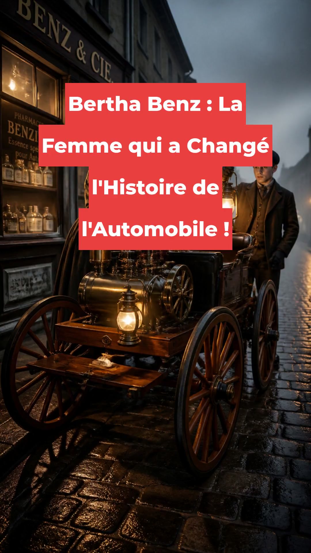 Bertha Benz : La Femme qui a Changé l'Histoire de l'Automobile !