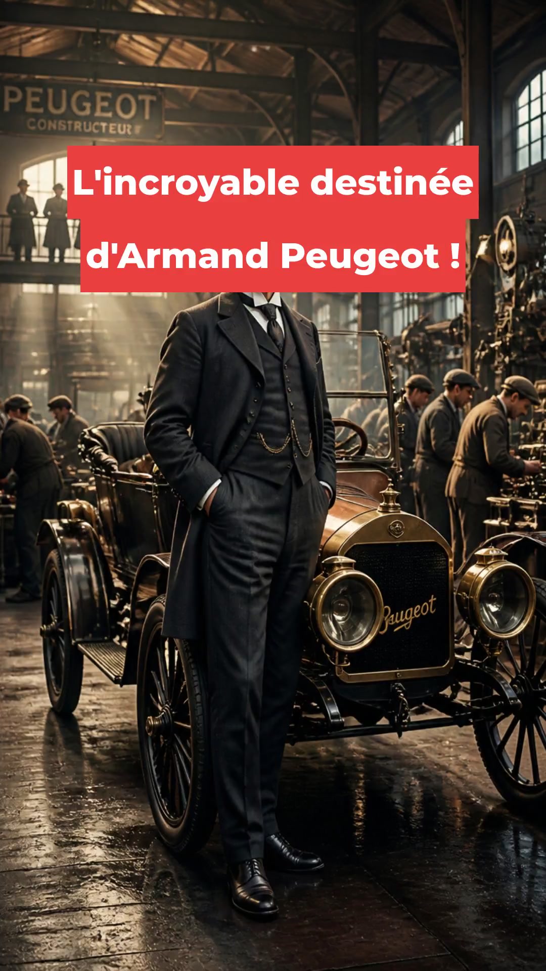 L'incroyable destinée d'Armand Peugeot !