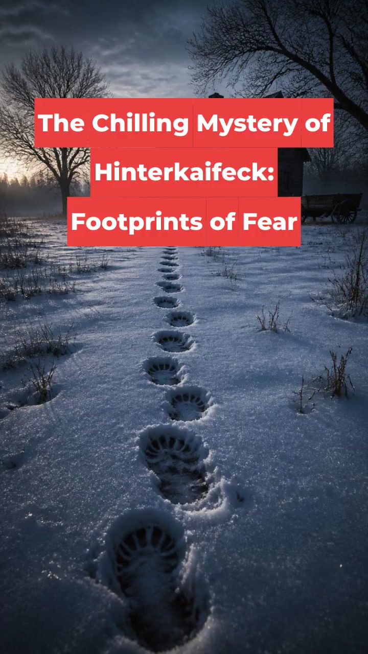 The Chilling Mystery of Hinterkaifeck: Footprints of Fear