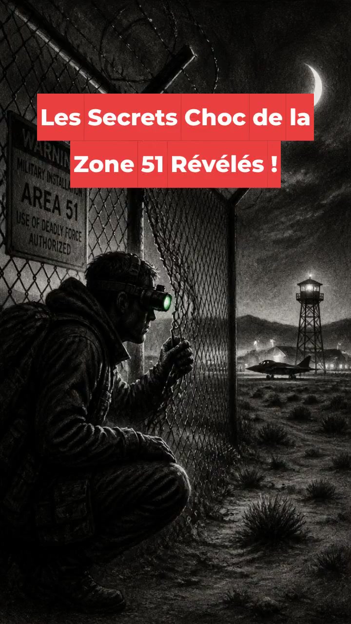 Les Secrets Choc de la Zone 51 Révélés !
