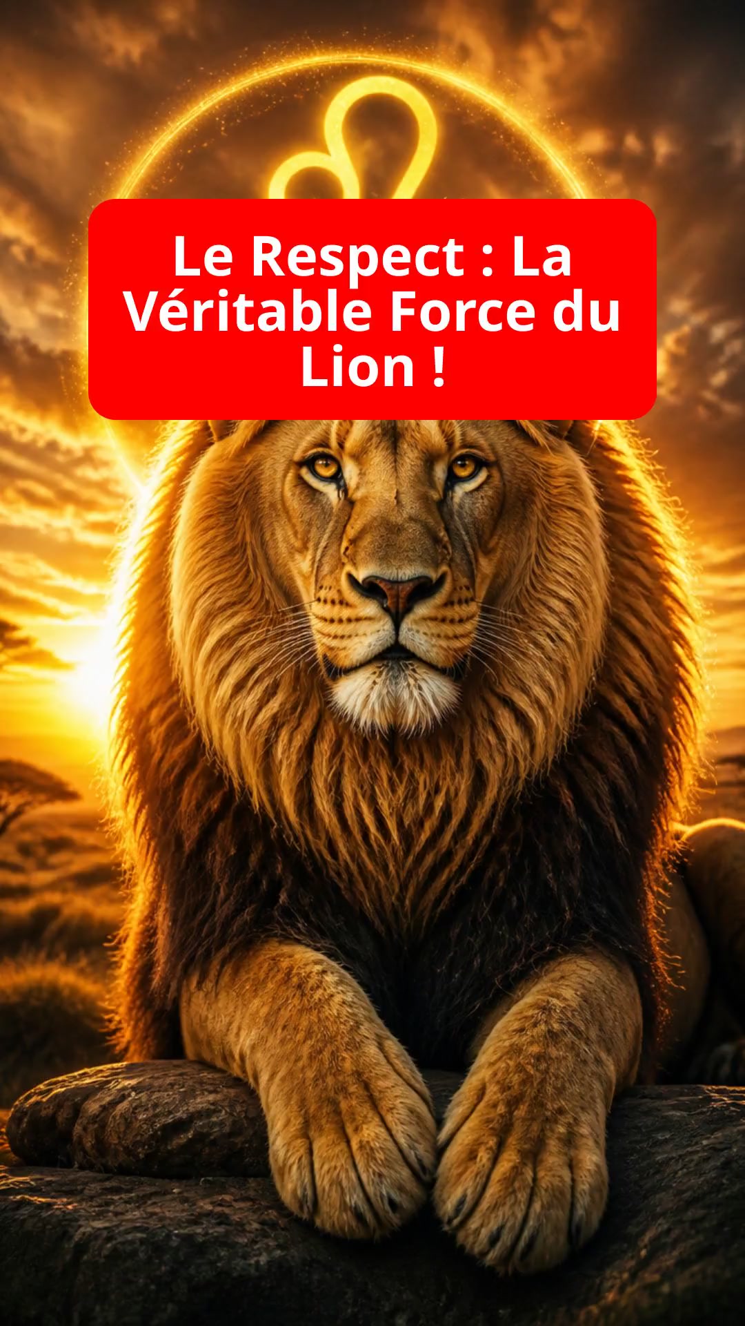 Le Respect : La Véritable Force du Lion !