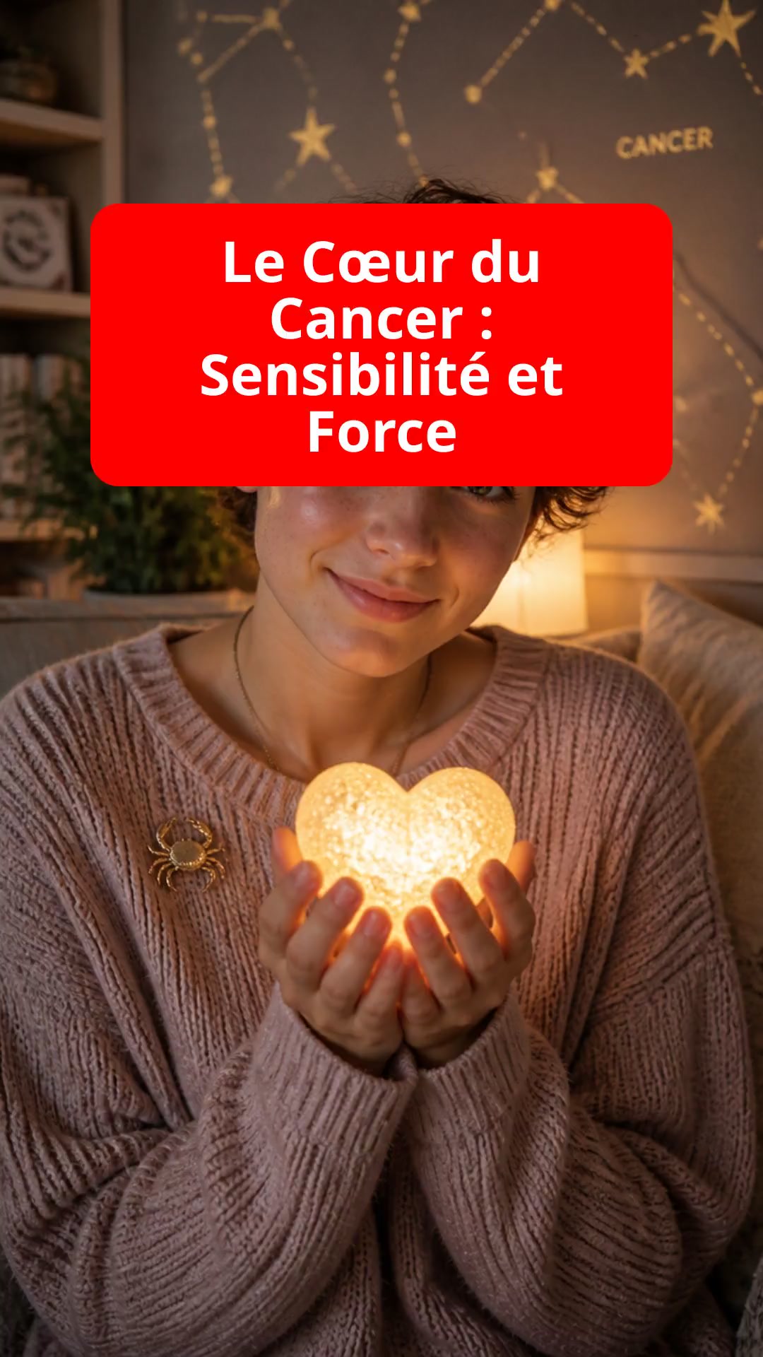 Le Cœur du Cancer : Sensibilité et Force