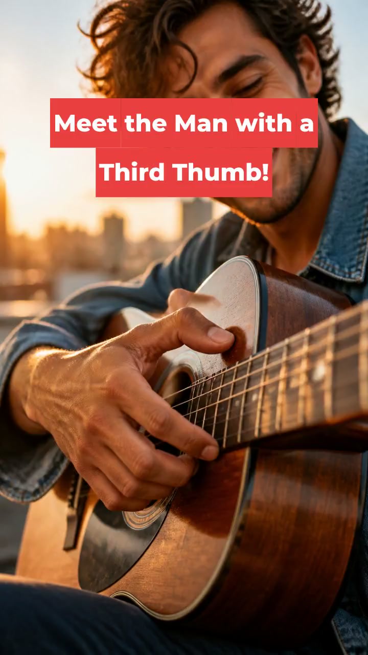 Meet the Man with a Third Thumb!