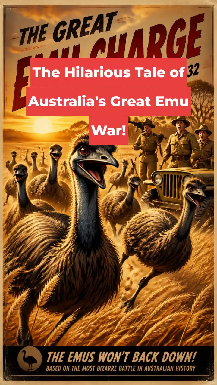 The Hilarious Tale of Australia's Great Emu War!