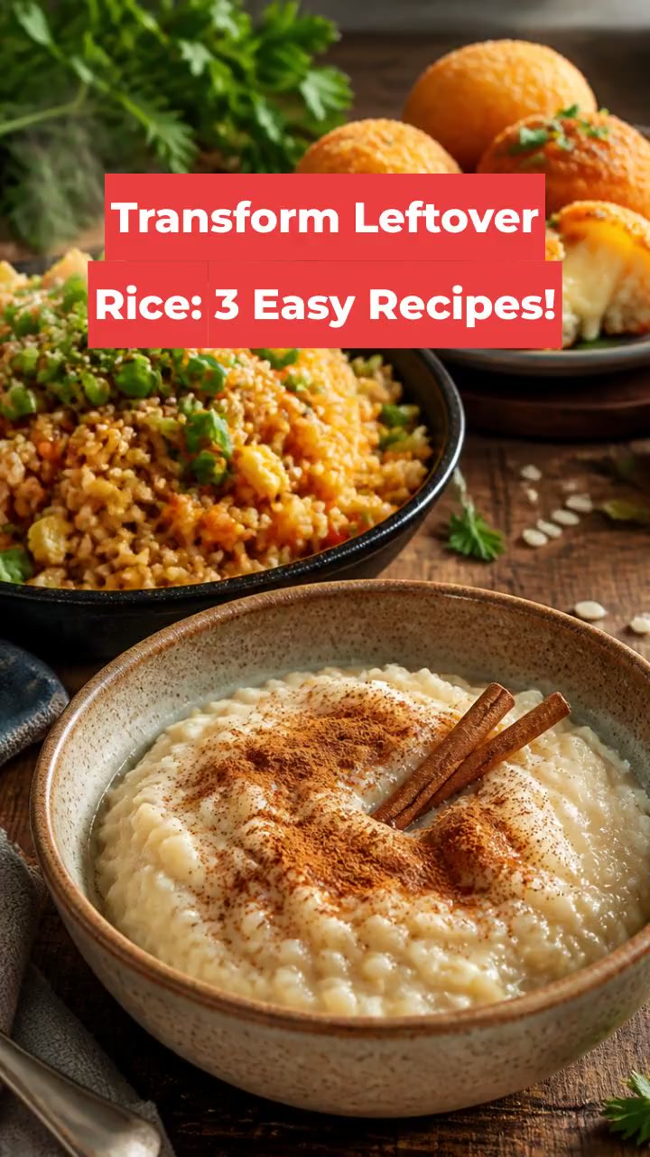 Transform Leftover Rice: 3 Easy Recipes!