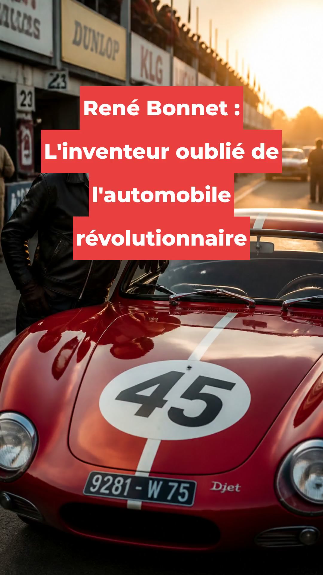 René Bonnet : L'inventeur oublié de l'automobile révolutionnaire
