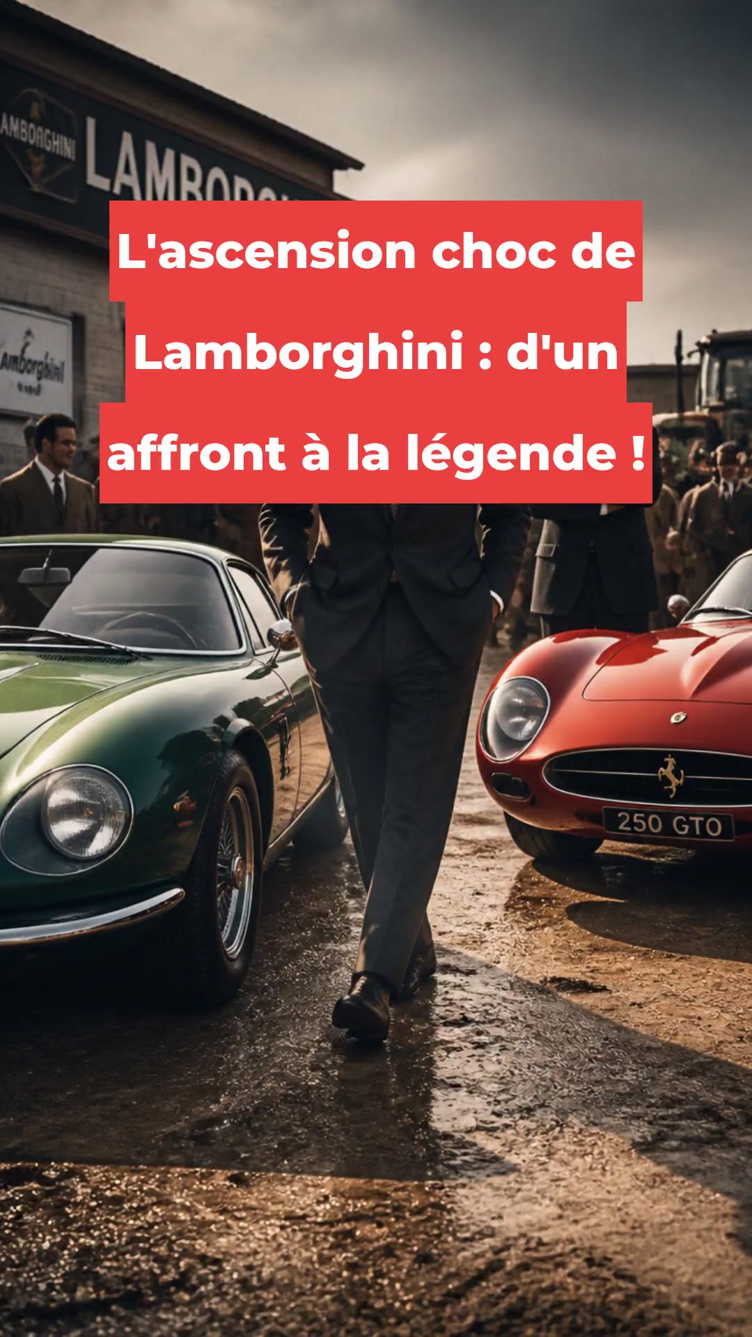 L'ascension choc de Lamborghini : d'un affront à la légende !