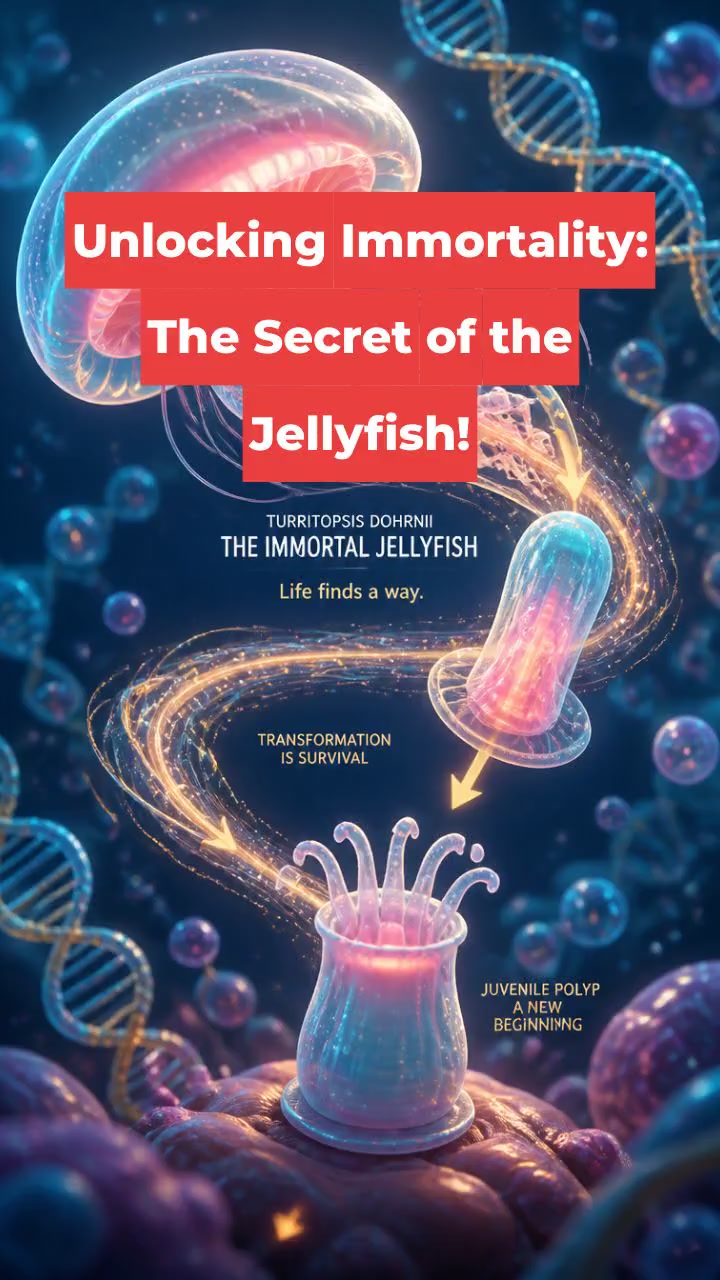 Unlocking Immortality: The Secret of the Jellyfish!