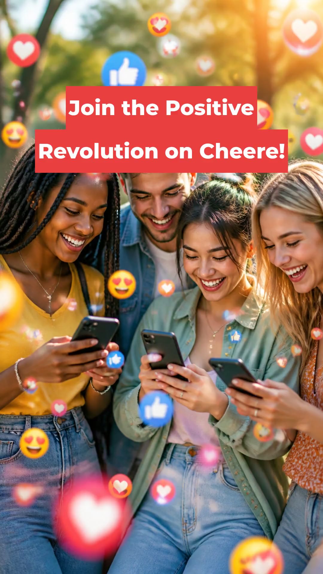 Join the Positive Revolution on Cheere!