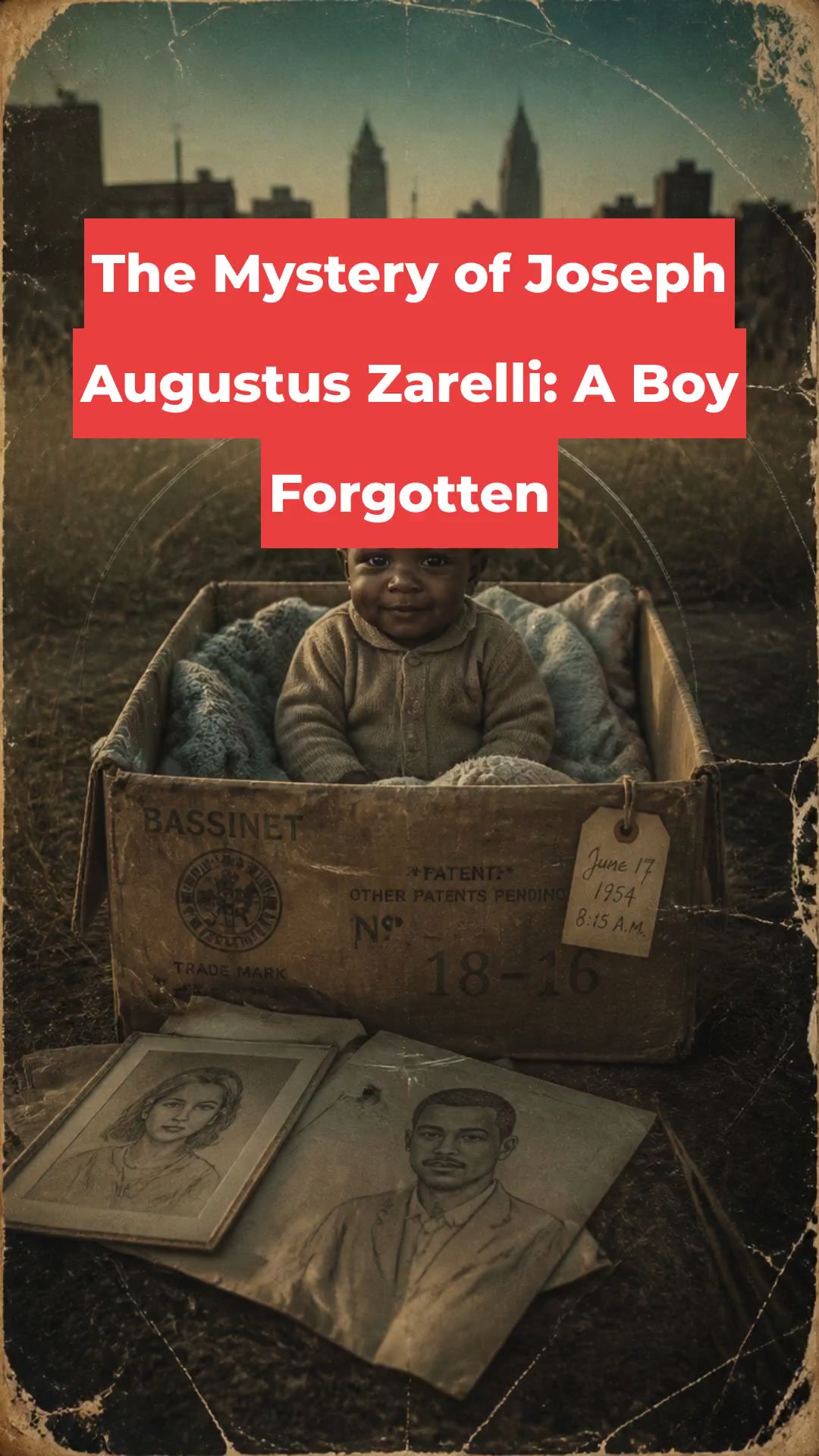 The Mystery of Joseph Augustus Zarelli: A Boy Forgotten